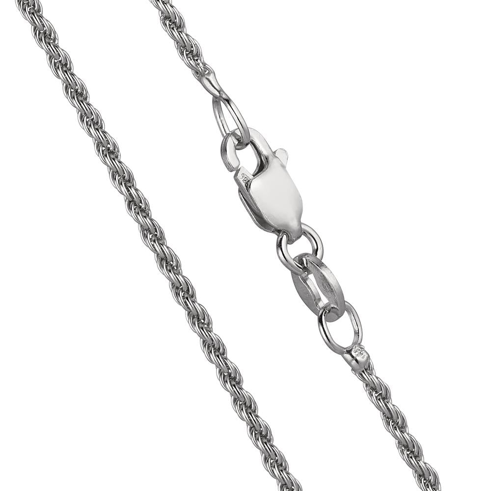Necklace Silver Patinated 45 cm
