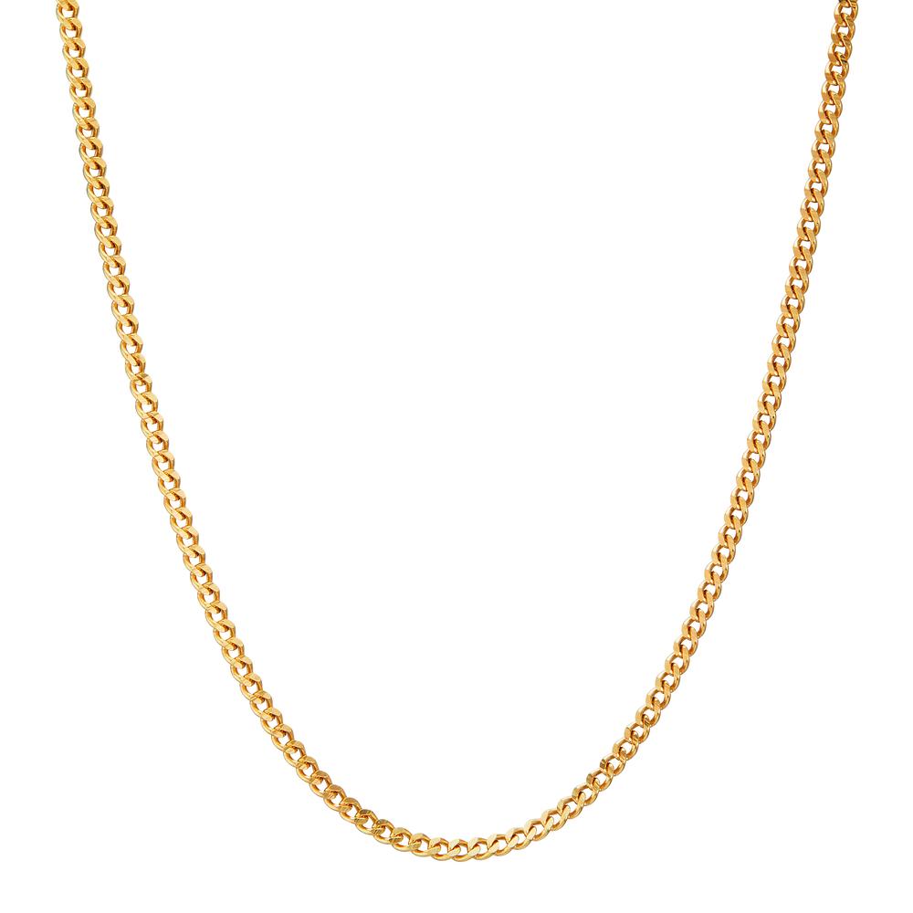 Curb-Necklace 18k Yellow Gold