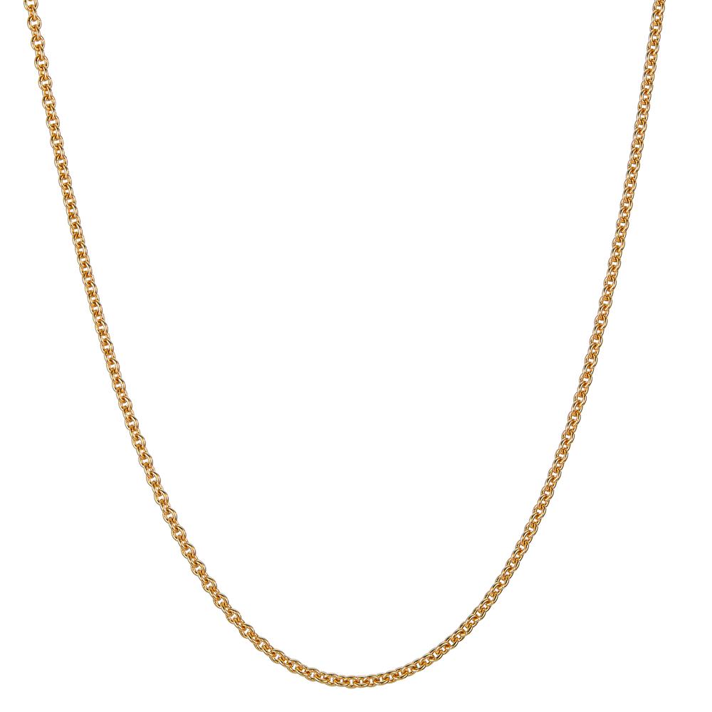 Necklace 18k Yellow Gold 38 cm Ø3.5 mm
