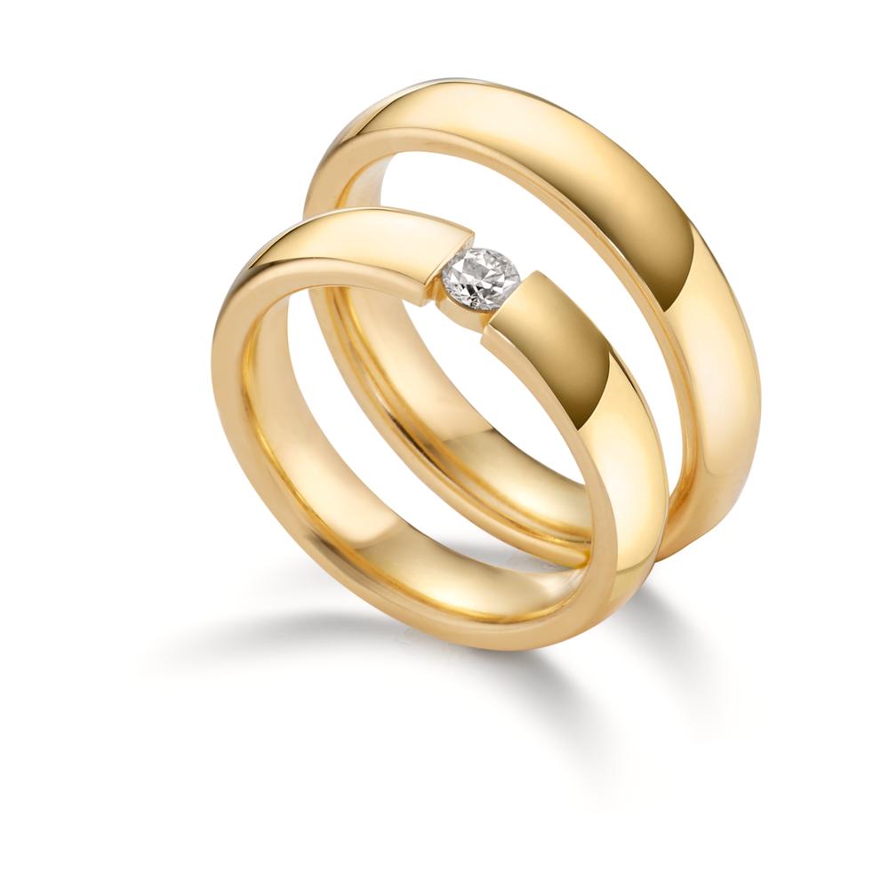 Wedding Ring 18k Yellow Gold
