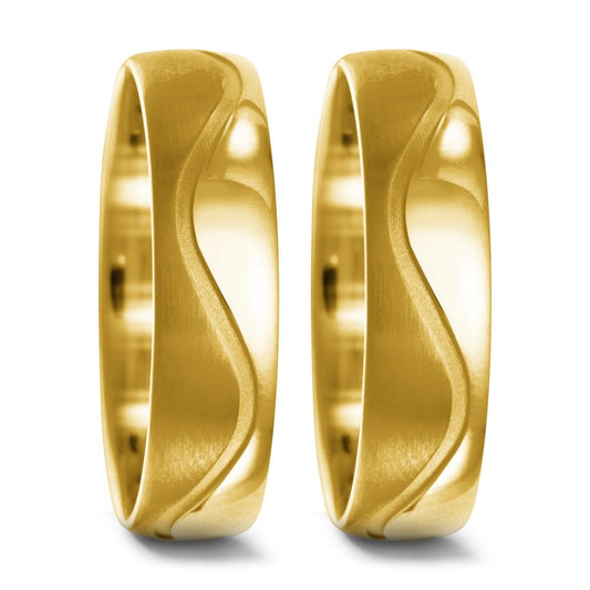 Wedding Ring 18k Yellow Gold