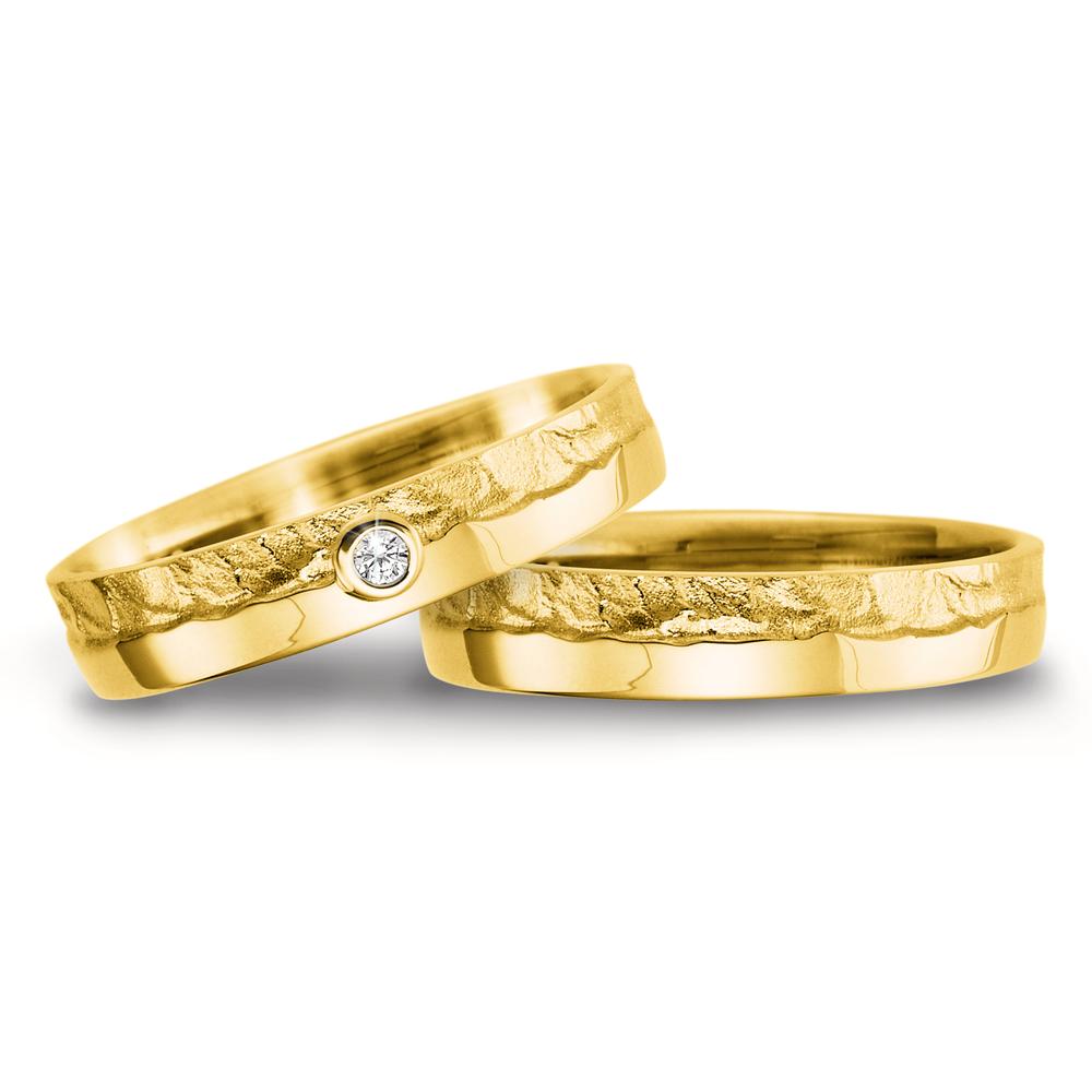 Wedding Ring 18k Yellow Gold