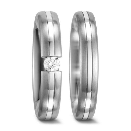 Wedding Ring 14k White Gold