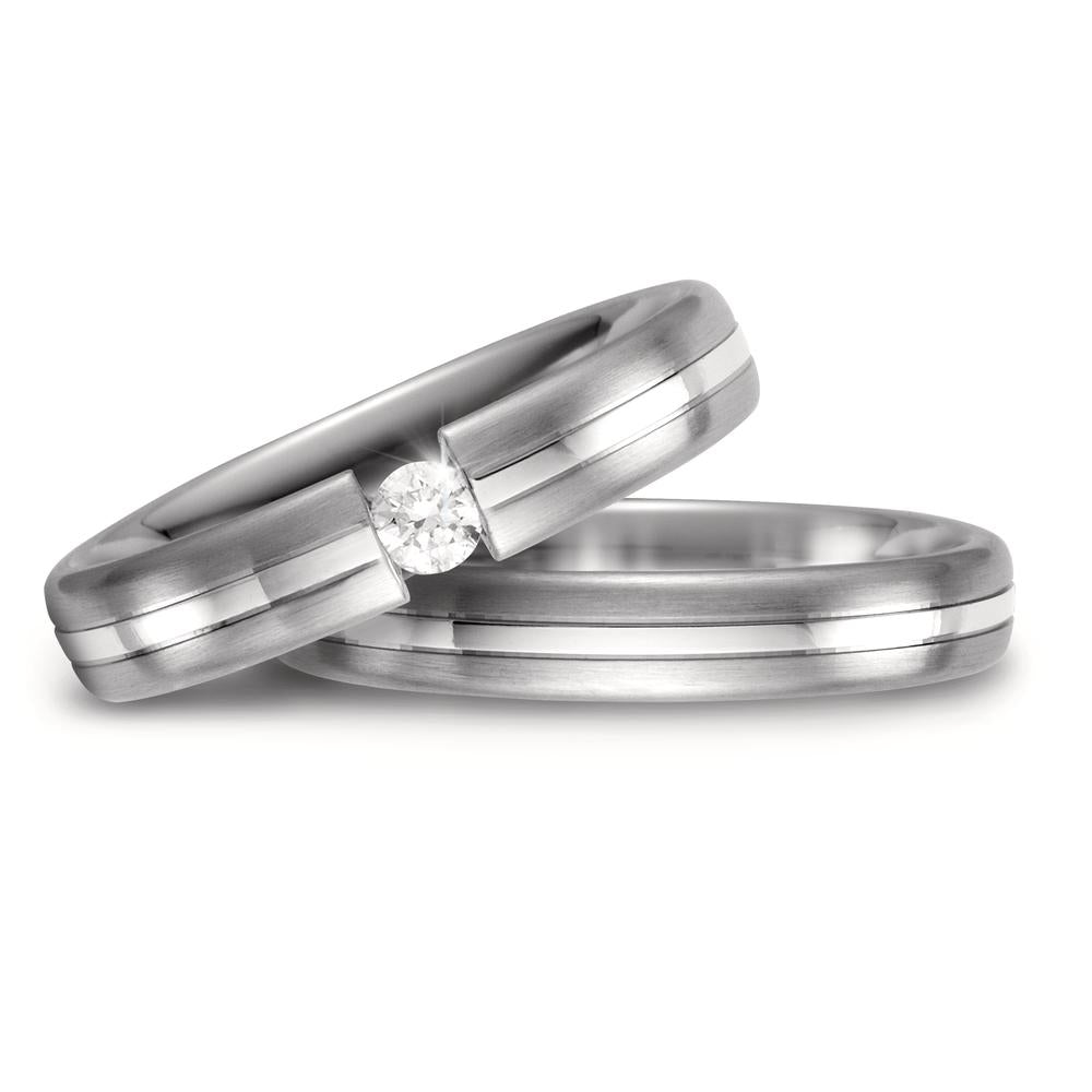 Wedding Ring 14k White Gold