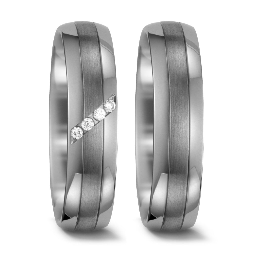 Wedding Ring Palladium 950, Palladium 500