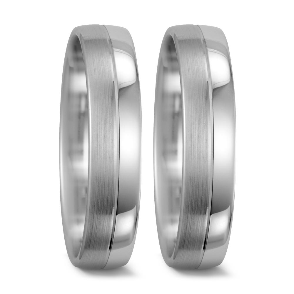Wedding Ring 18k White Gold