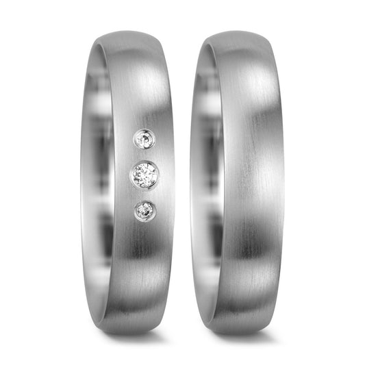 Wedding Ring 18k White Gold