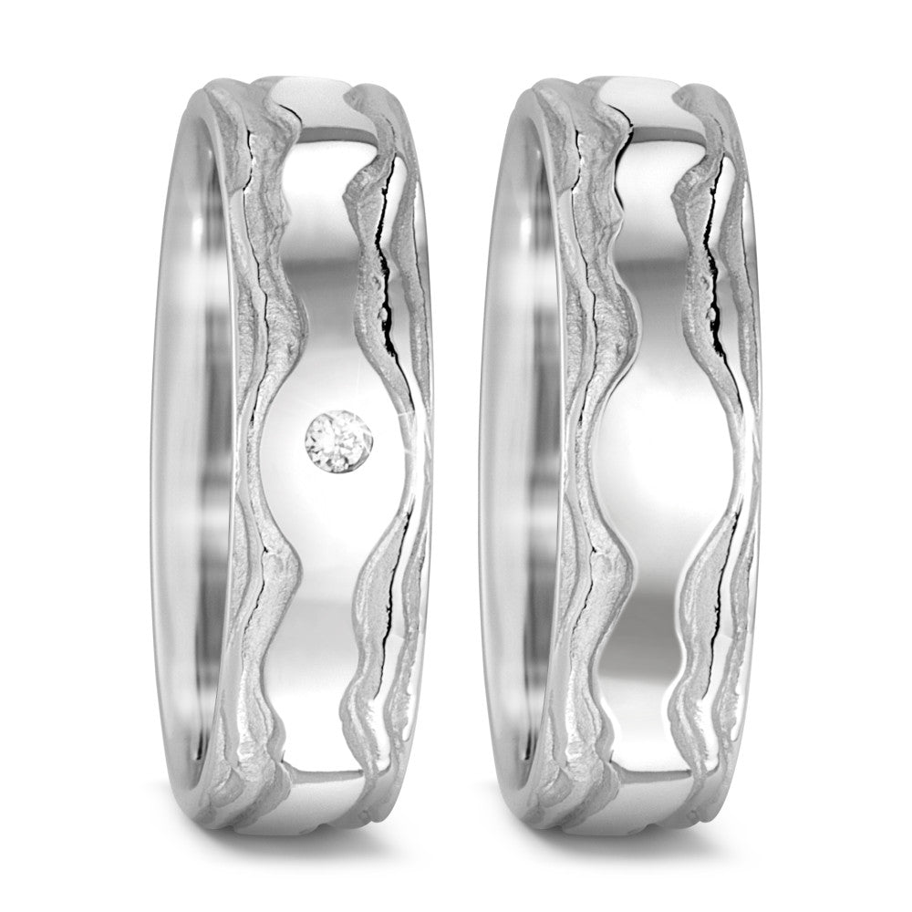 Wedding Ring 18k White Gold