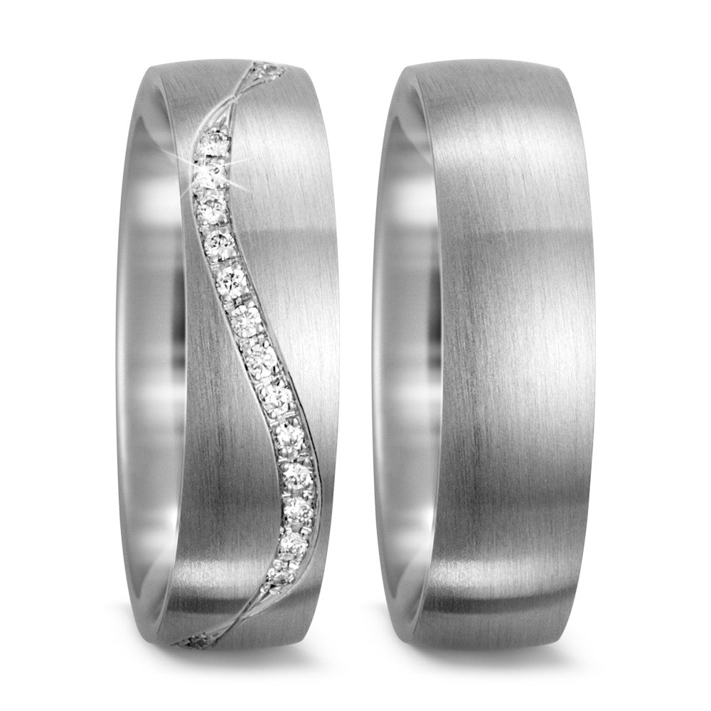 Wedding Ring 18k White Gold