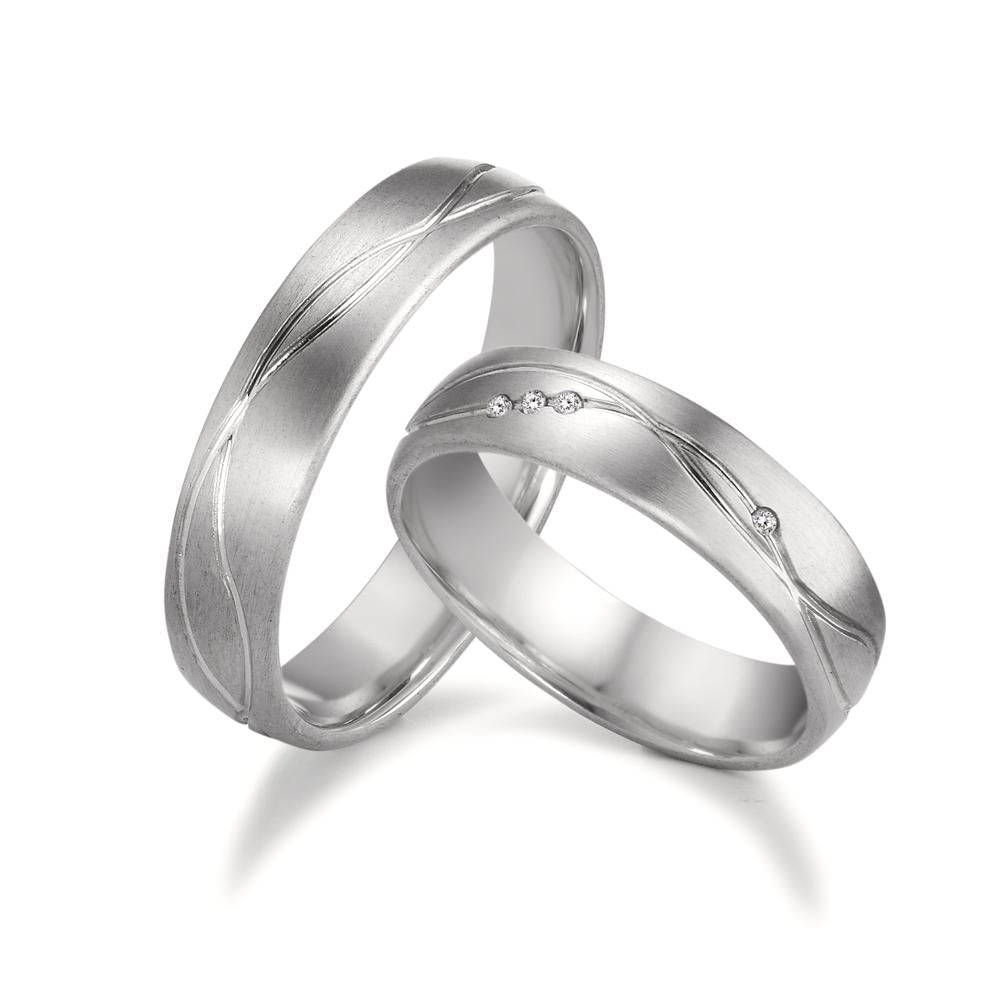 Wedding Ring 18k White Gold