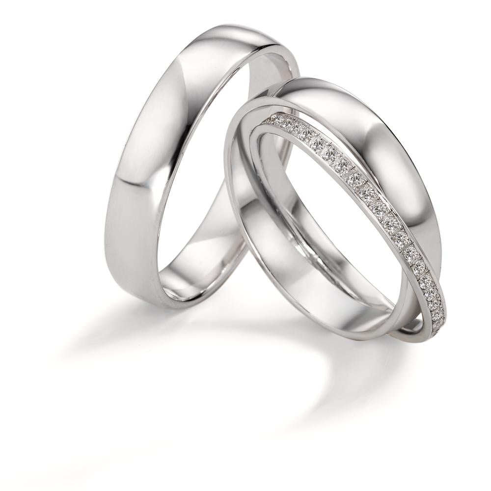 Wedding Ring 18k White Gold