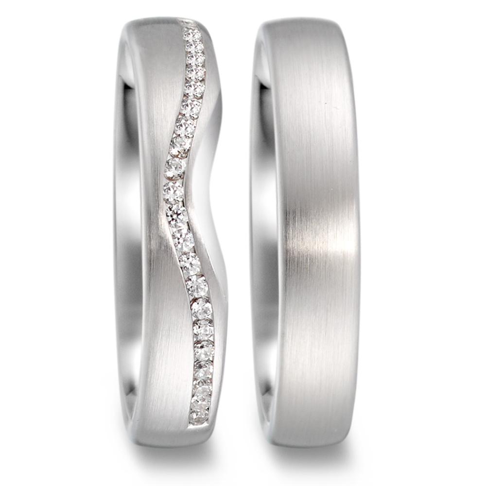Wedding Ring 18k White Gold