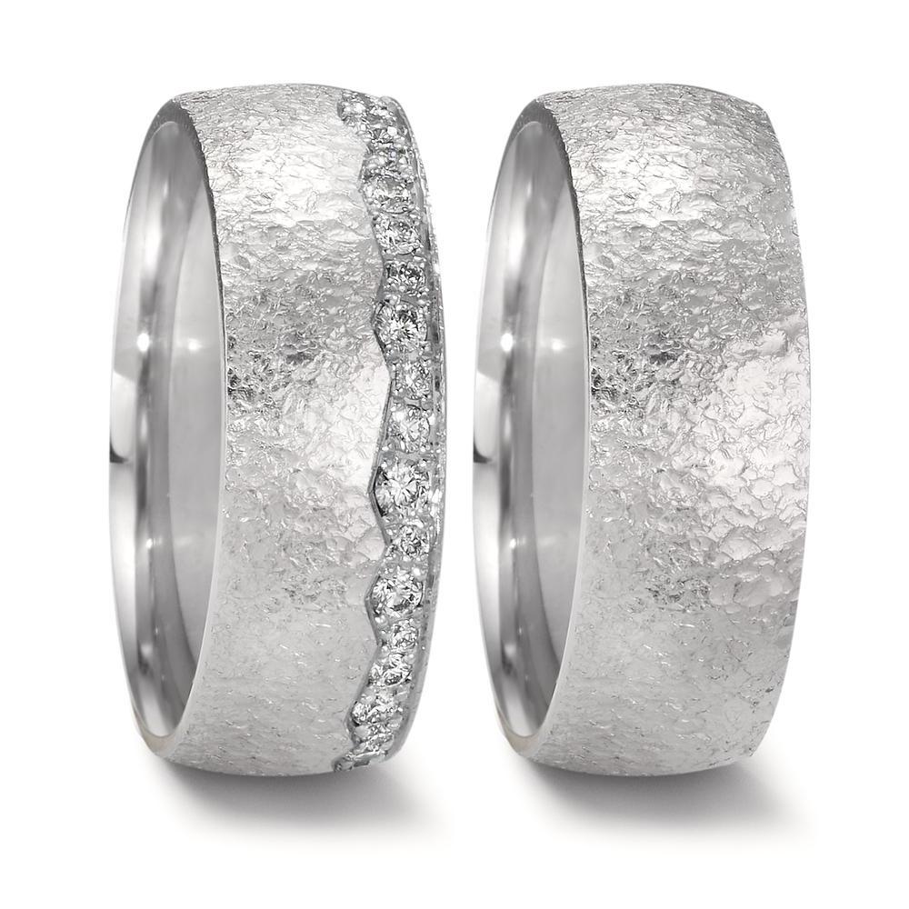 Wedding Ring 18k White Gold