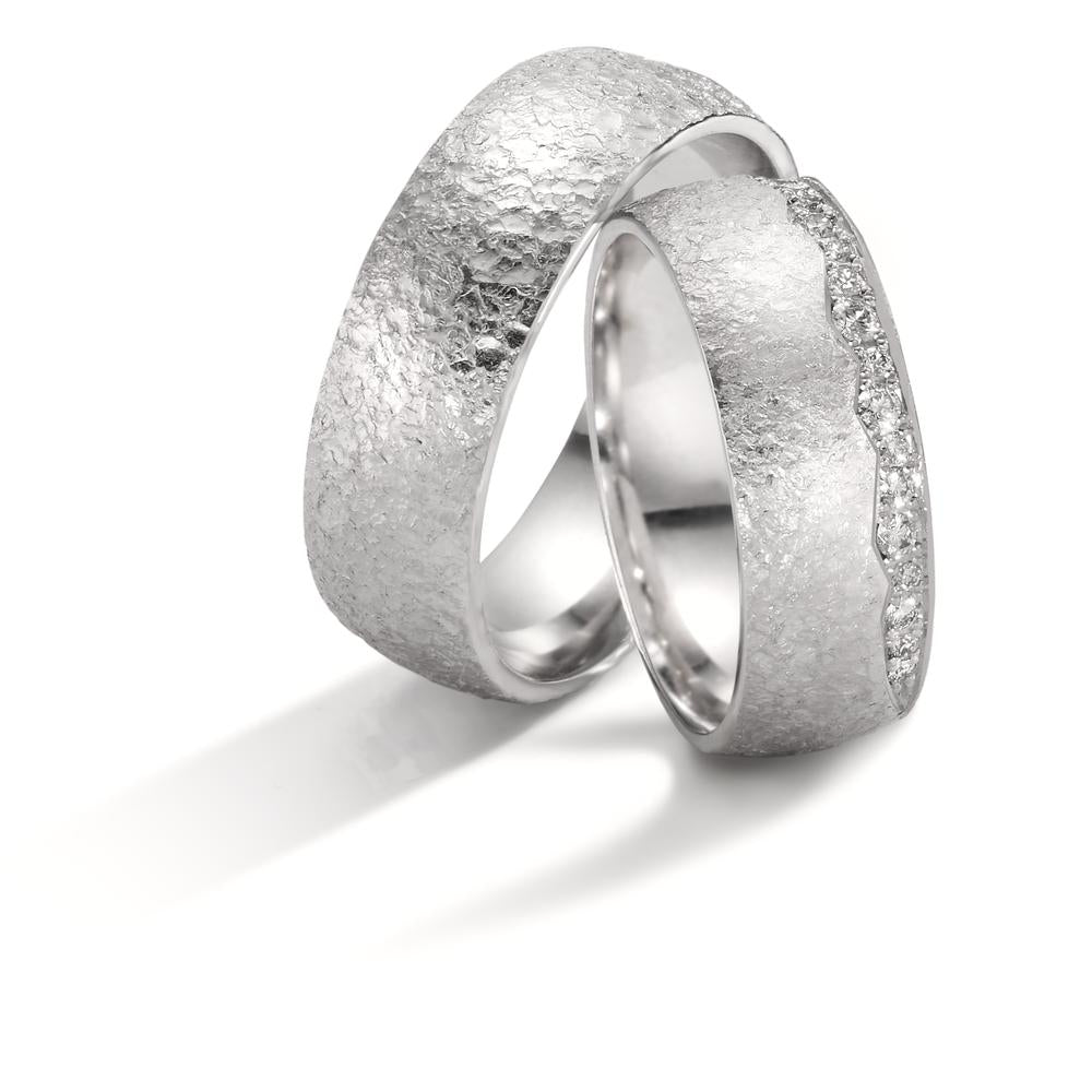 Wedding Ring 18k White Gold