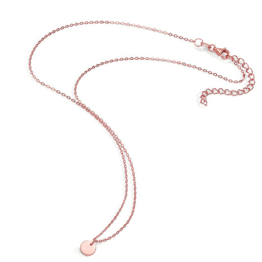 Necklace Silver Rose Gold plated 40-45 cm