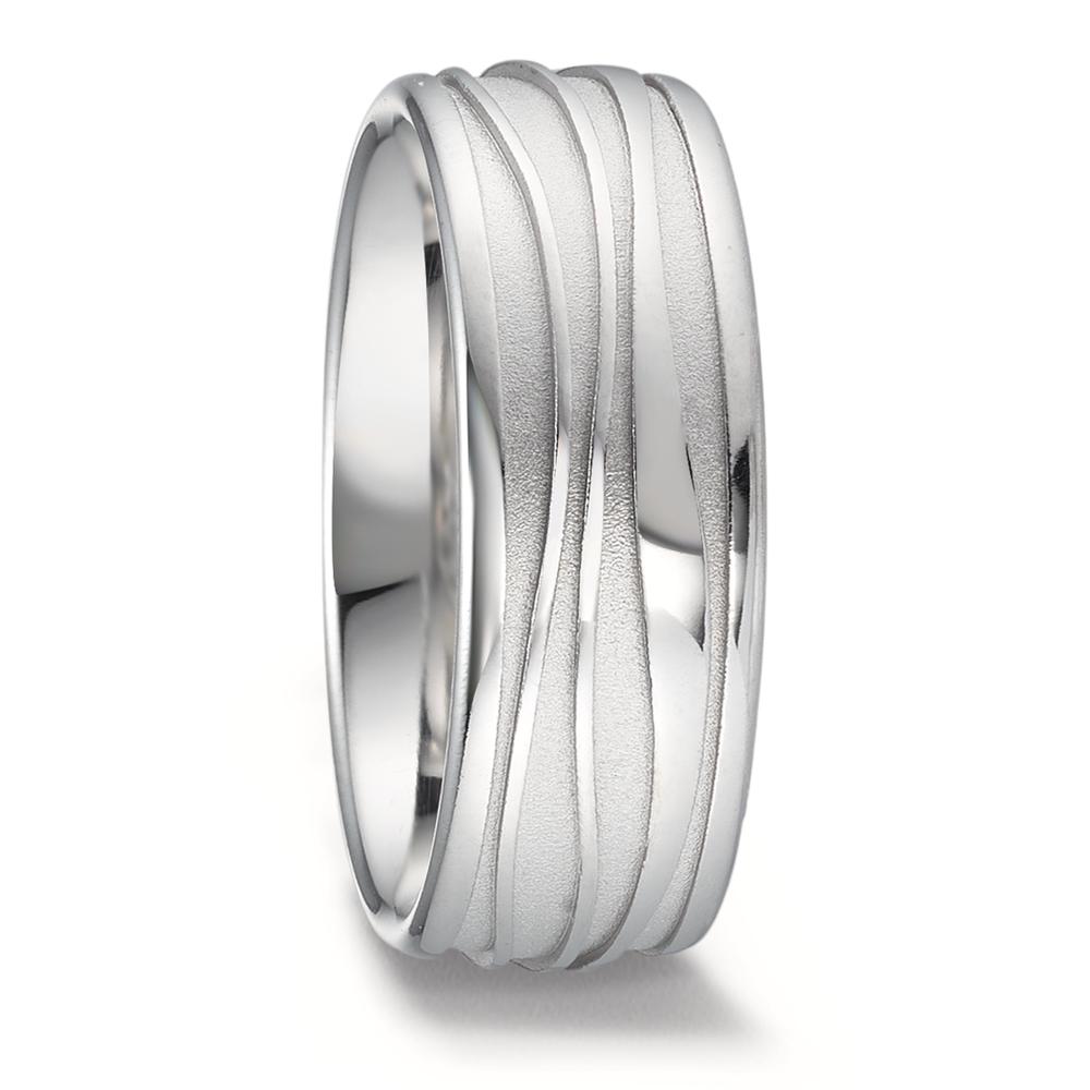 Wedding Ring 9k White Gold