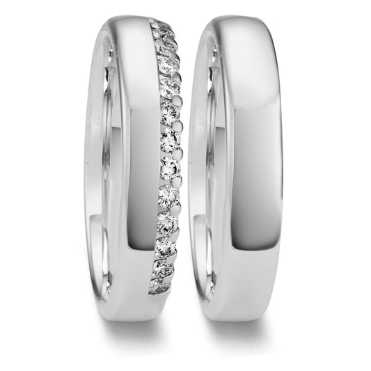 Wedding Ring 18k White Gold