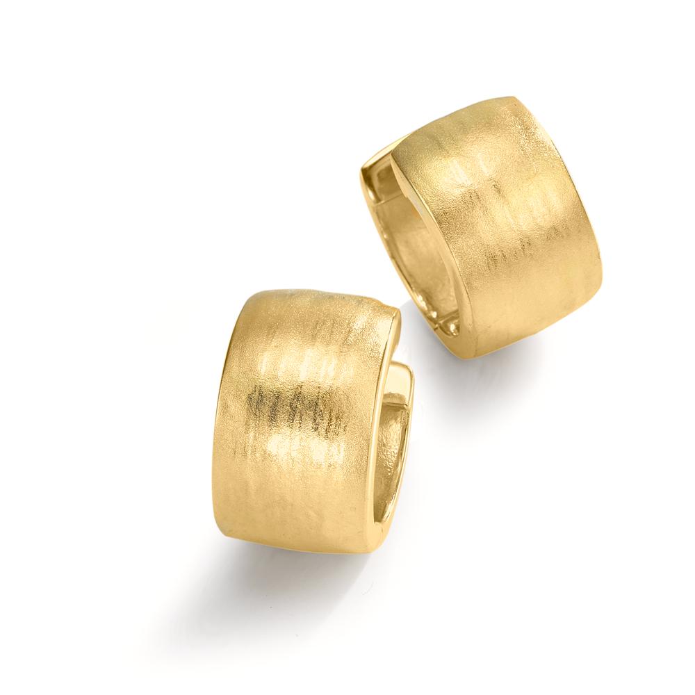 Hoop earrings Silver Gold plated