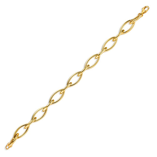 Bracelet 9k Yellow Gold 20 cm