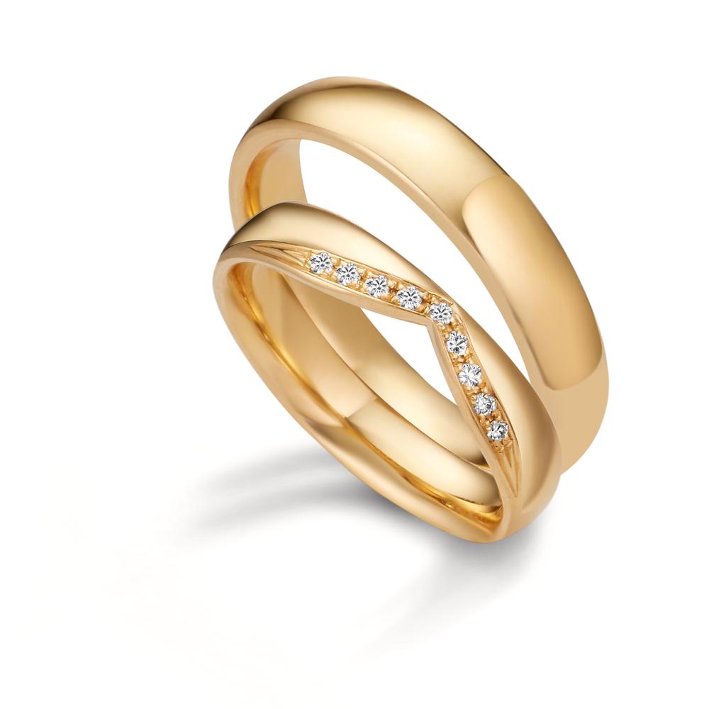 Wedding Ring 18k Yellow Gold