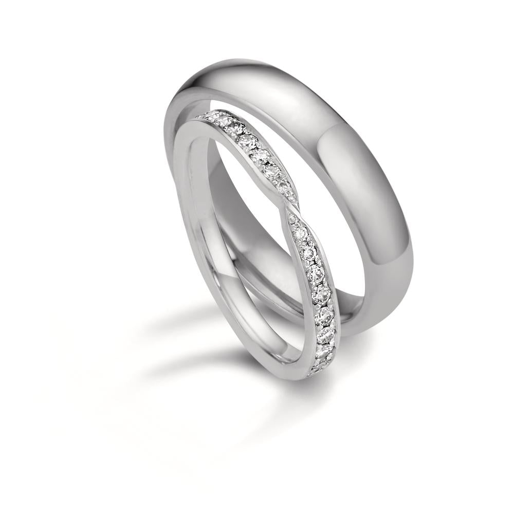 Wedding Ring 18k White Gold