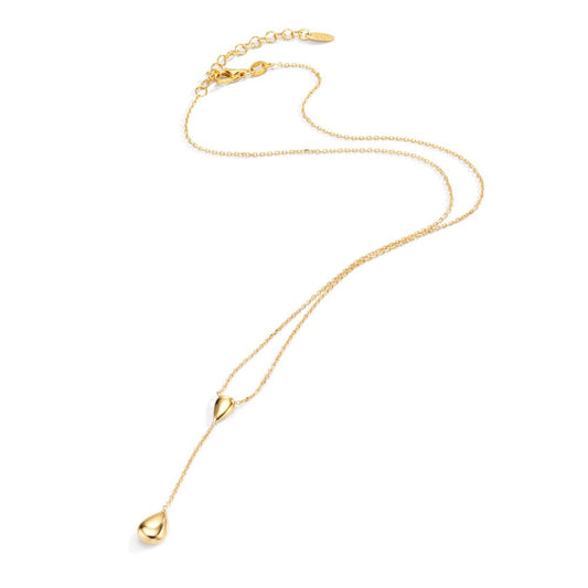 Necklace Silver Yellow Gold plated 40-44 cm