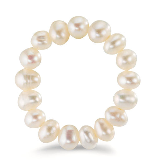 Ring Freshwater pearl, 5 mm