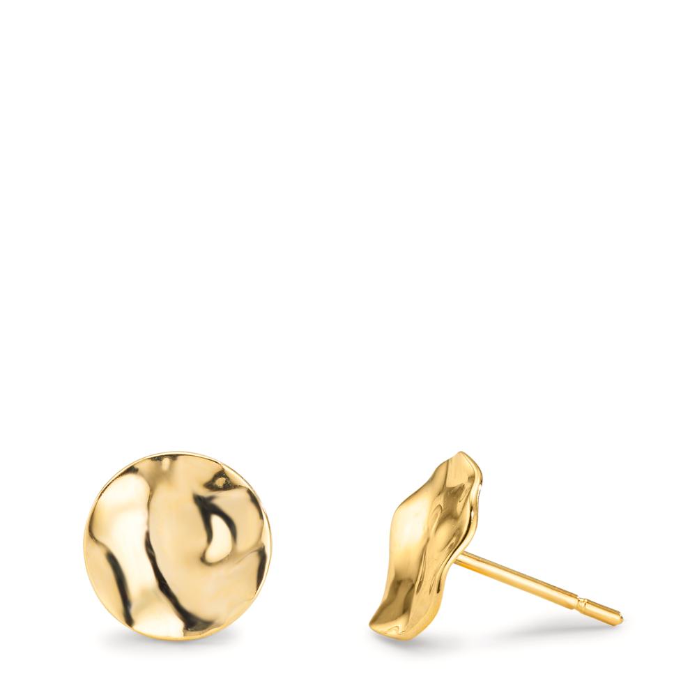 Stud earrings 9k Yellow Gold Ø9 mm