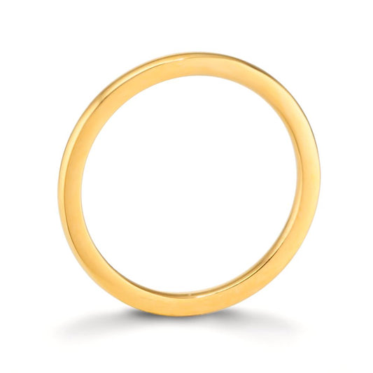 Stacking ring Stainless steel Yellow IP coated