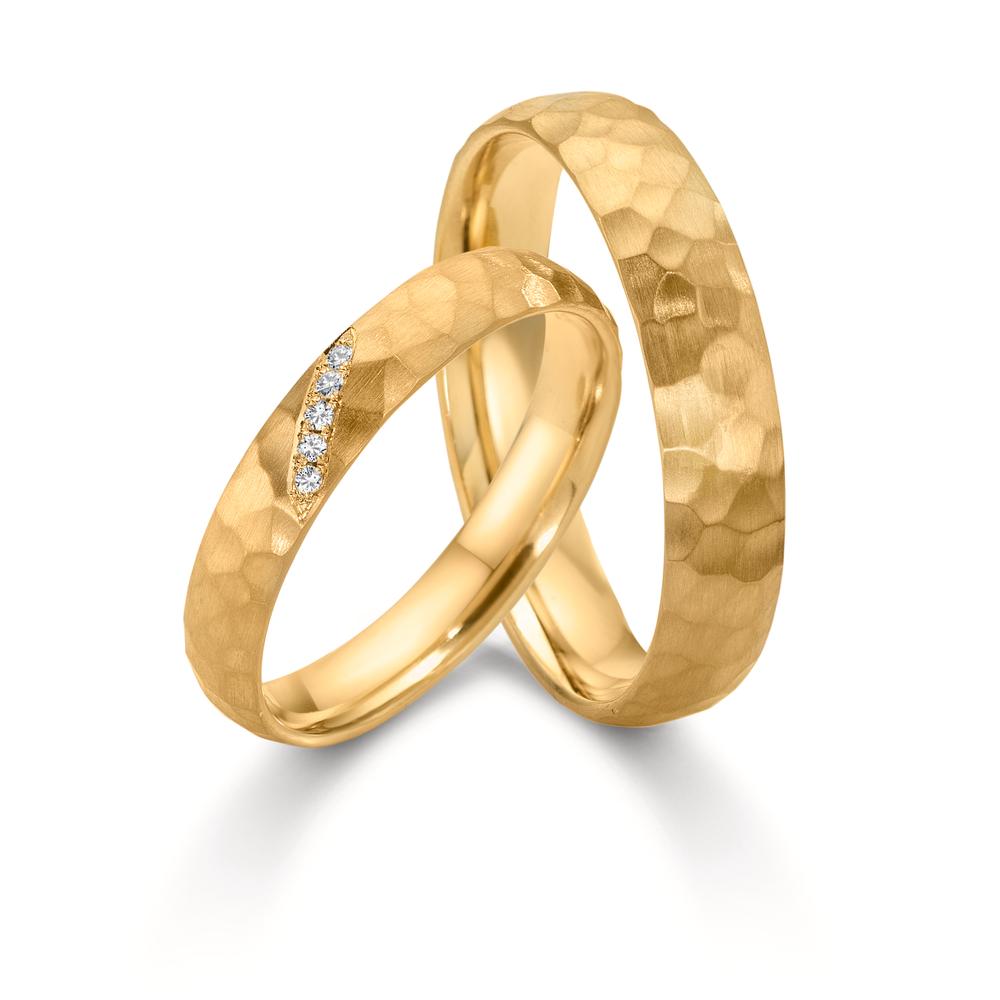 Wedding Ring 18k Yellow Gold