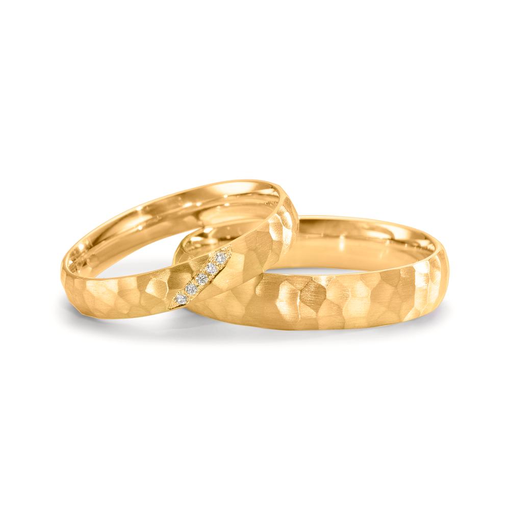 Wedding Ring 18k Yellow Gold