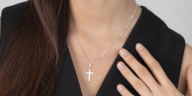 Damen - Colliers & Halsketten - Halskette Silber