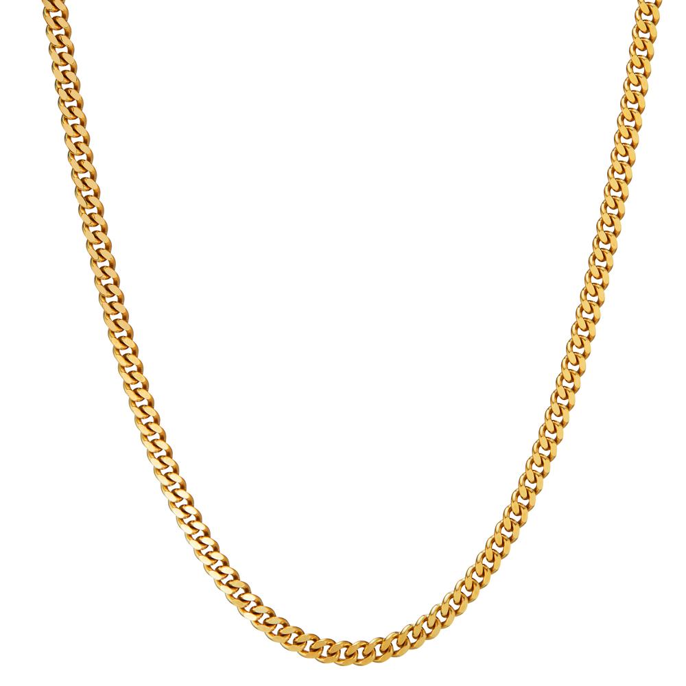 Curb-Necklace 18k Yellow Gold 50 cm