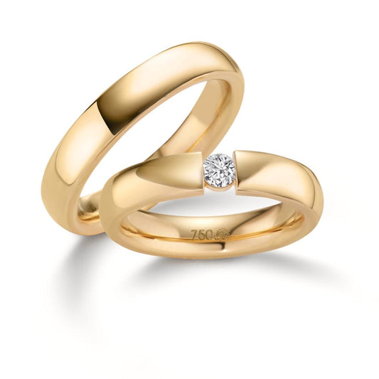 Wedding Ring 18k Yellow Gold