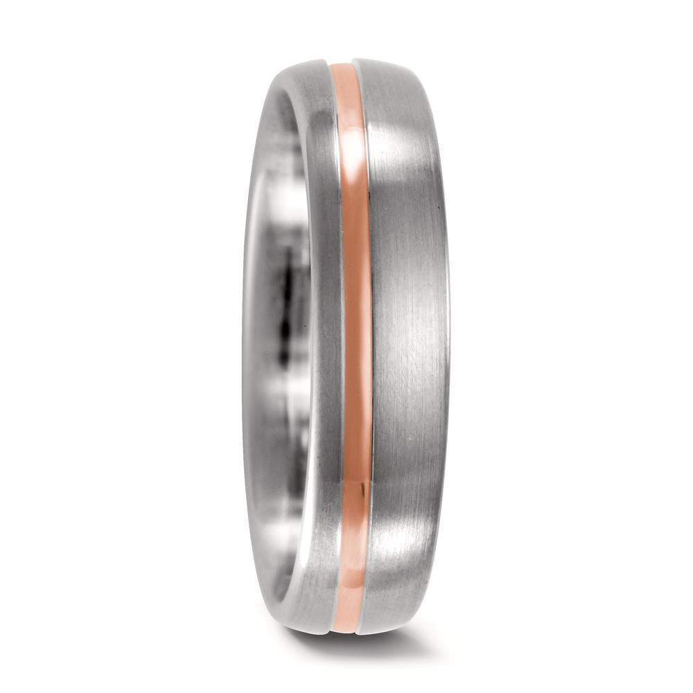 Wedding Ring 18k White Gold, 18k Red Gold