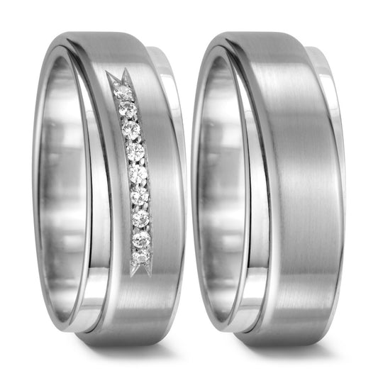 Wedding Ring 18k White Gold