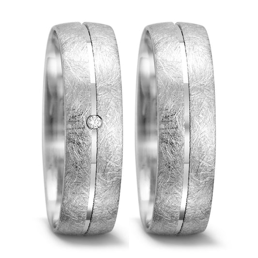 Wedding Ring 18k White Gold