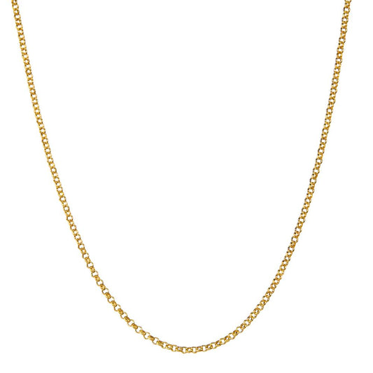 Necklace 18k Yellow Gold 36 cm Ø1 mm