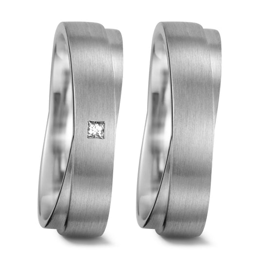 Wedding Ring 18k White Gold