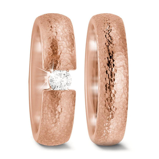Wedding Ring 18k Red Gold