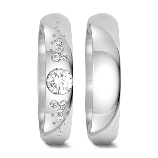 Wedding Ring 18k White Gold