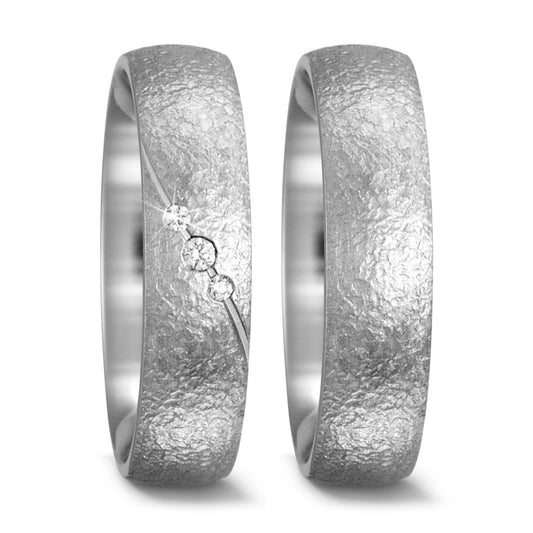 Wedding Ring 18k White Gold