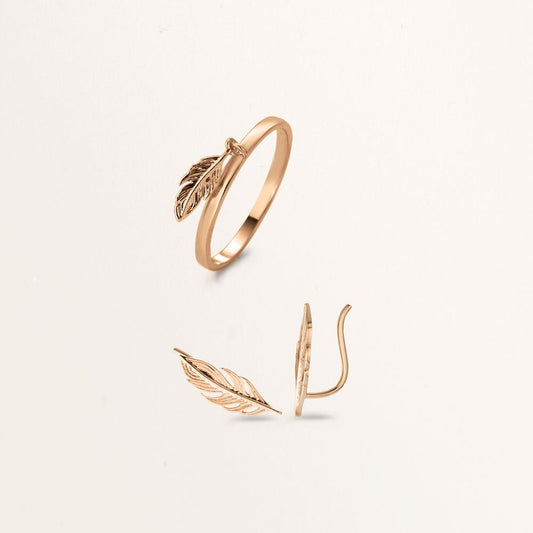 Ring Bronze Gold plated