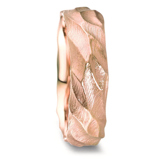 Wedding Ring 18k Red Gold