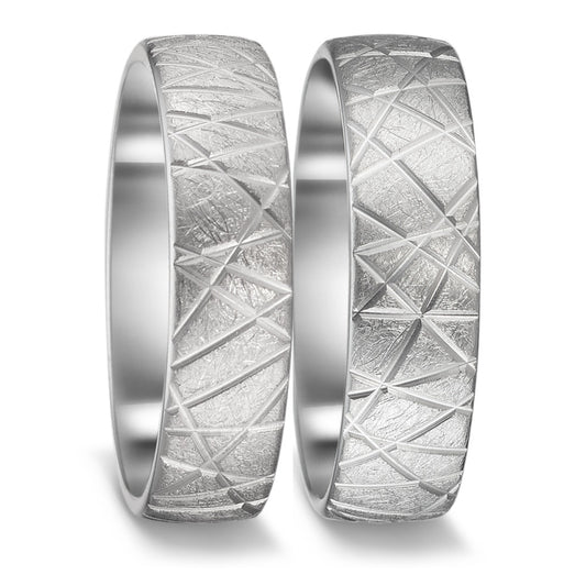 Wedding Ring 18k White Gold