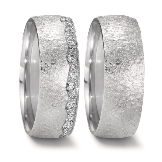 Wedding Ring 18k White Gold
