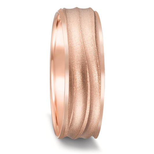 Wedding Ring 18k Red Gold