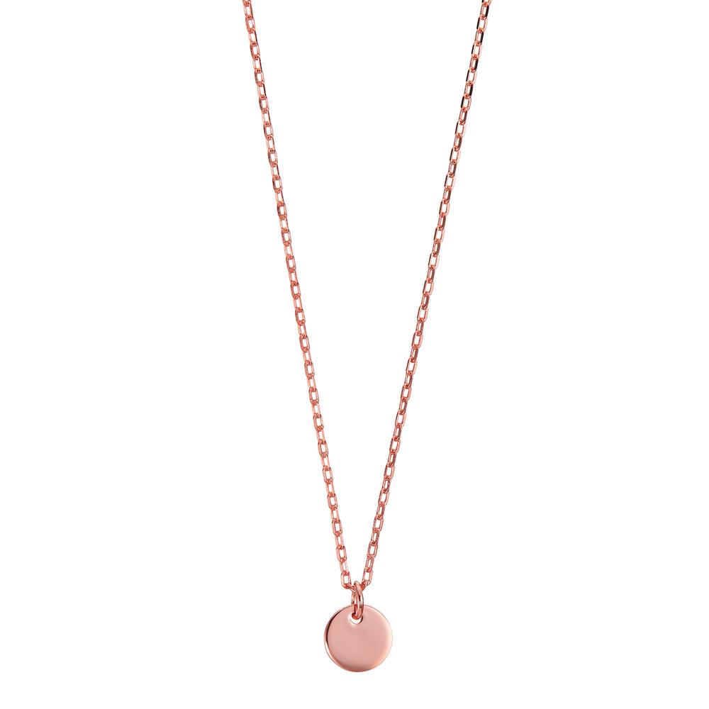 Necklace Silver Rose Gold plated 40-45 cm
