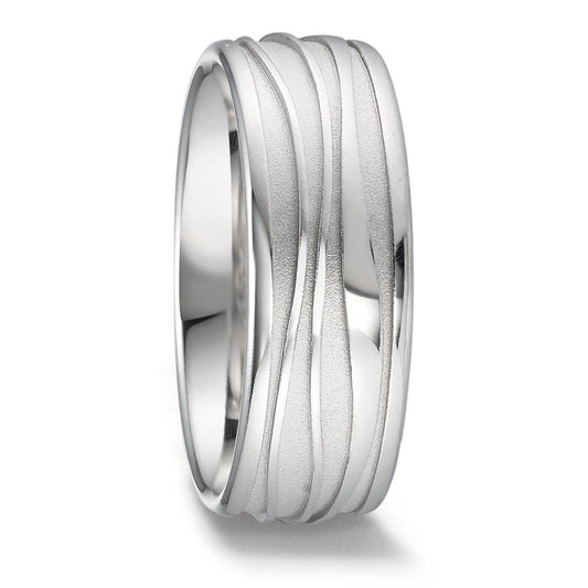 Wedding Ring 9k White Gold