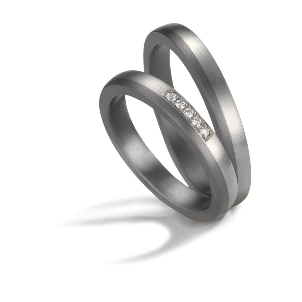 Wedding Ring Tantal 999, Platinum 950